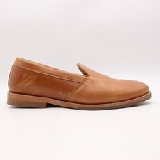 Patina Portland Leather Shoes Women's 6.5 Tan Loafers Slip On Handmade In Mexico