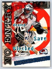 1995-96 Fleer Ultra Stephane Fiset No Entry Colorado Avalanche #369