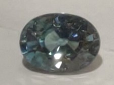 Beautiful 1.38ct 7x5mm Cushion Cut G/H Natural Darker Blue Cambodian Zircon 