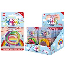 RAINBOW MAGIC FINGER STRING Rope Art Cats Cradle Kids Fun Toy Game GMTOY2425