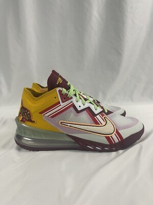 Nike LeBron 18 Low x Mimi Plange Higher Learning CV7562-102 Mens