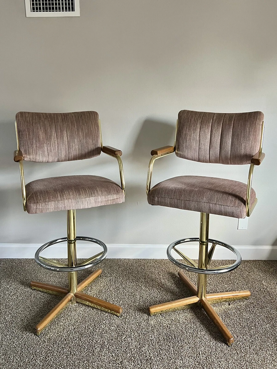 Brass swivel online bar stools