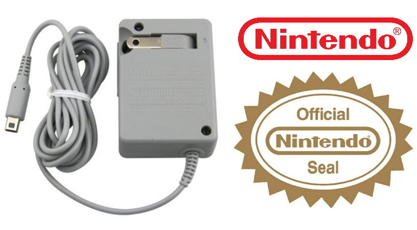 ORIGINAL NINTENDO NDSi/DSi XL/3DS/3DS XL WALL CHARGER/AC