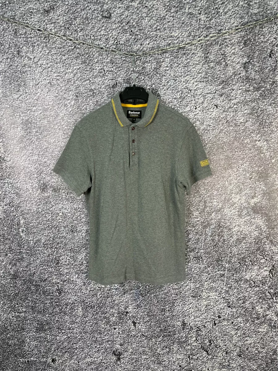 Mens Barbour International Polo T Shirt Size M Medium eBay