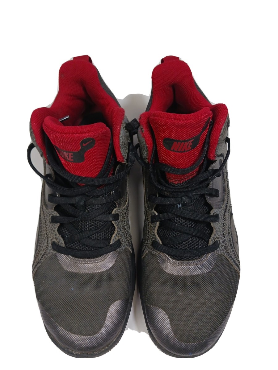 Nike Fly By Mid‎ 2 Basketball Sneaker Shoes Mens Size 11 Gray Red CU3503-005 Nike Mens Fly By Mid 2 CU3503-005 Gray & Red Basketball  main image 4