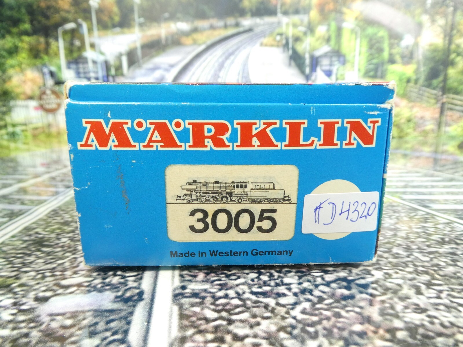 Märklin 3005 für 3-Leiter Gleichstrom - H0 - DB - Dampflok BR 23 - OVP - #D4320