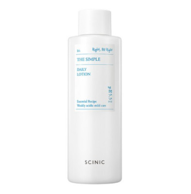 SCINIC The Simple Daily Lotion 10.1OZ Moisturizer Soothing Skin Care K beauty
