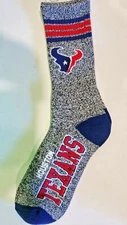 NFL Houston Texans Men's Socks, New (GOT MARBLED)