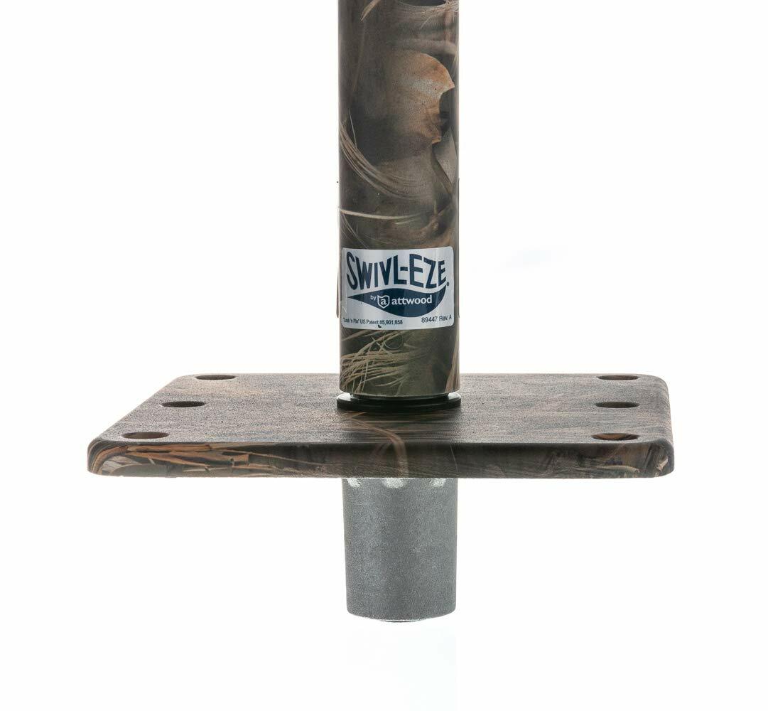 Attwood 2385400 Swivl-Eze - Pedestal De Asiento De Barco De