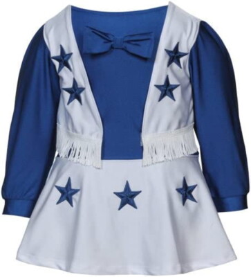 Baby Dallas Cowboys Cheerleader Outfit Cowboys Cheerleader Costume