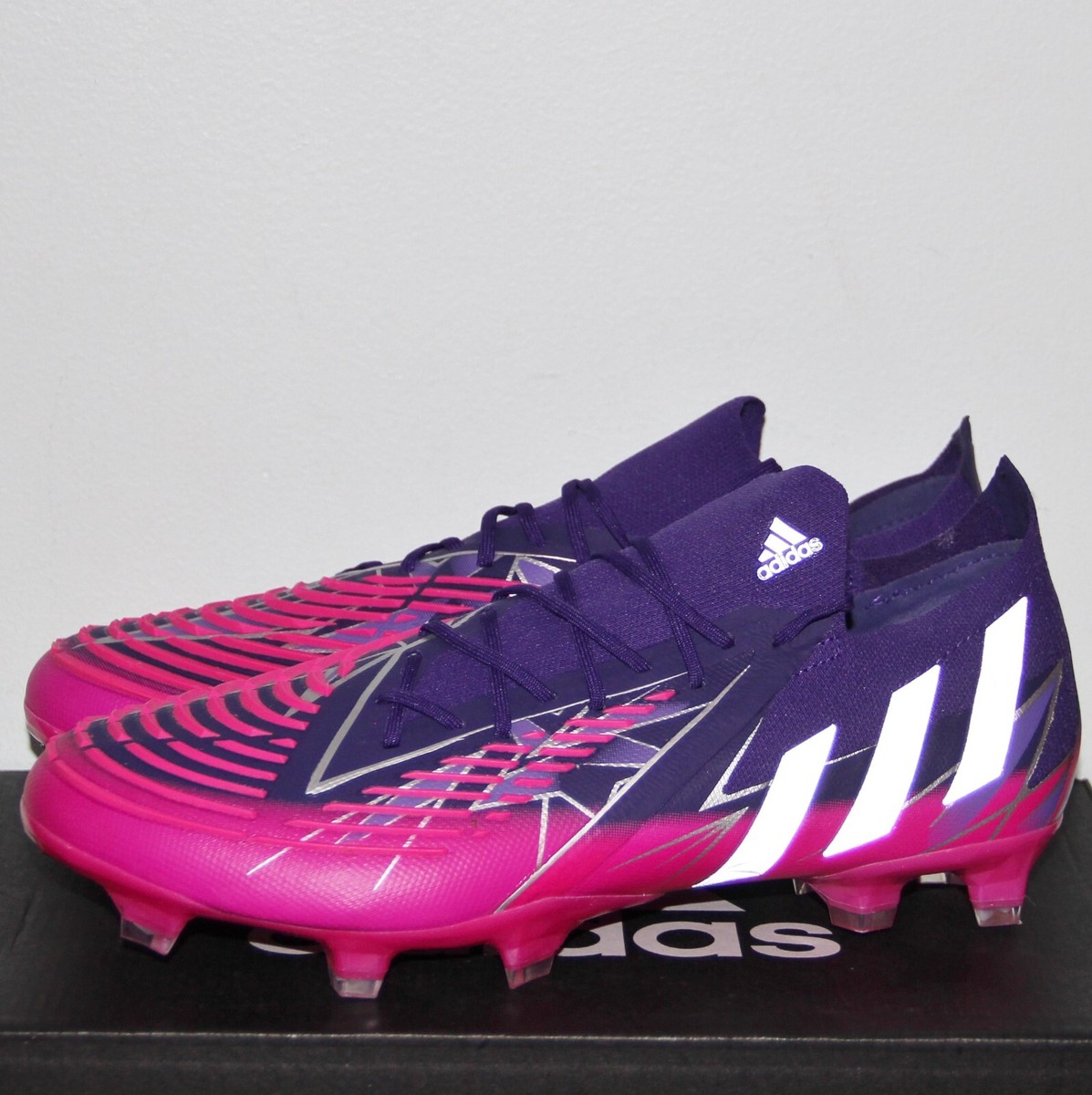 Adidas Predator Edge .1 L FG Soccer Men GV7389 UEFA Adidas Predator Edge .1 L FG Soccer Men GV7389 UEFA