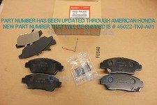 Genuine OEM Honda Fit Front Brake Pad Set 2009-2011 CR-Z 2011-2015 45022-TK6-A02