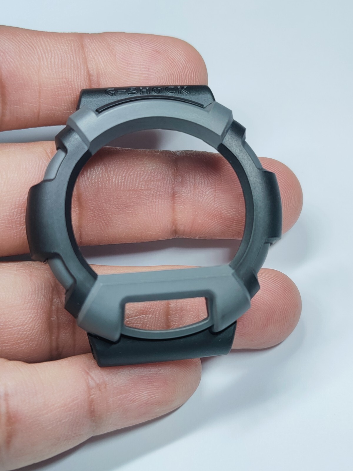 Casio G Shock Vintage DW-002 Replacement Custom Bezel Gray Black - Main Image