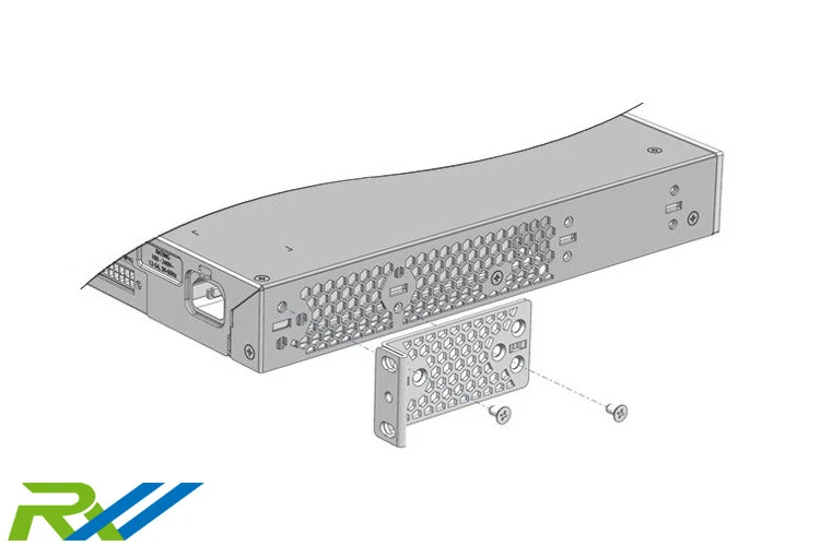 Cisco Compatible Four-Point Rack Mounting Kit for Catalyst 3850 / C3850-4PT-KIT= - Image 3 of 4