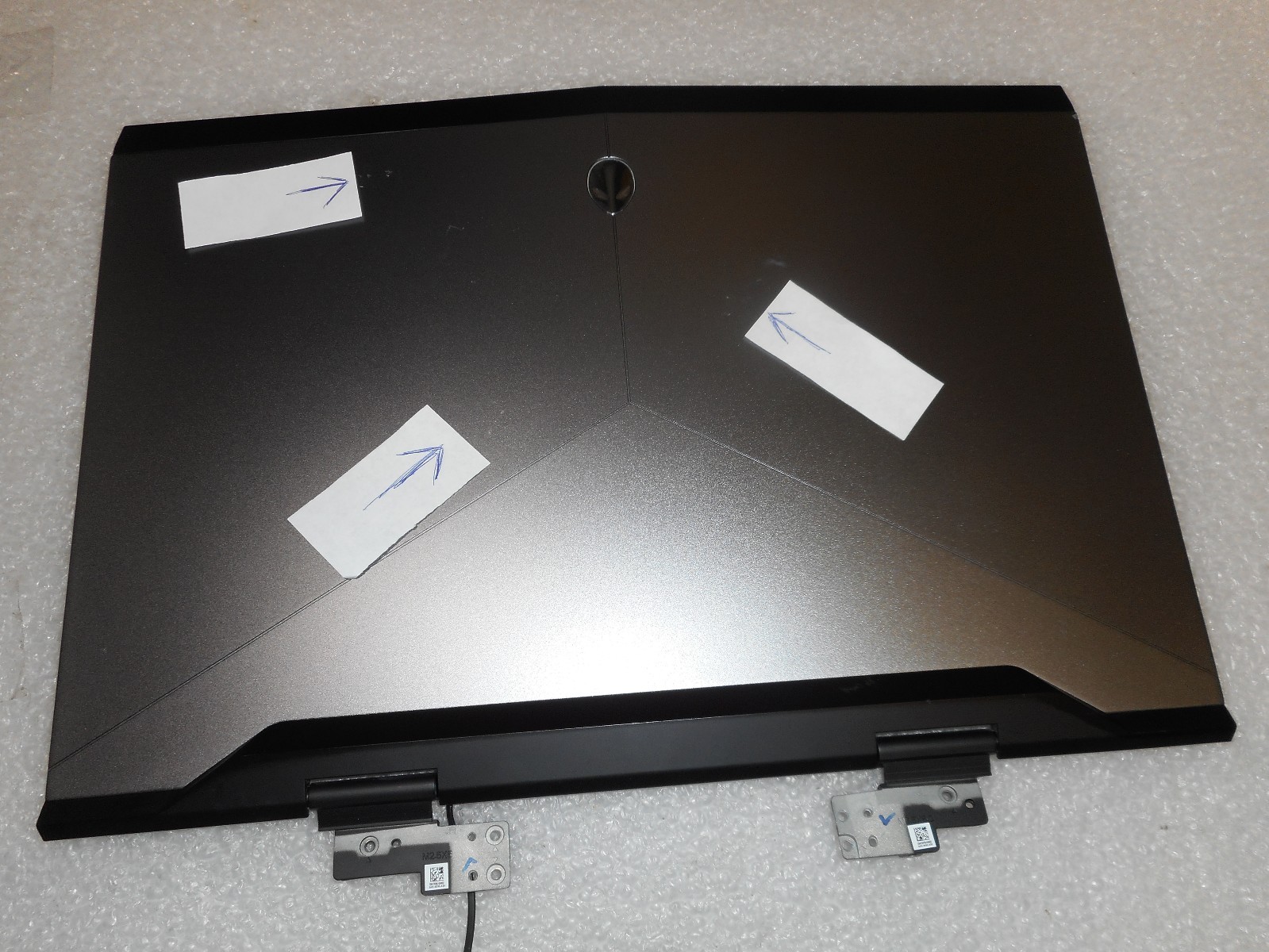 DELL ALIENWARE 17 R4 LCD BACK COVER LID+HINGES CHR18 AM1QB000110 5GVP2 ...