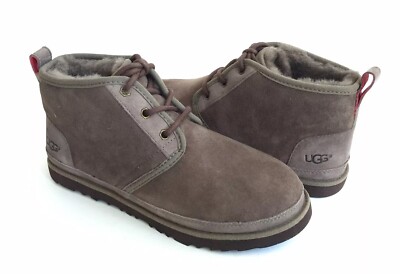 UGG MEN NEUMEL TF TWINFACE SLATE SHEARLING SUEDE SHOE US 8 / EU