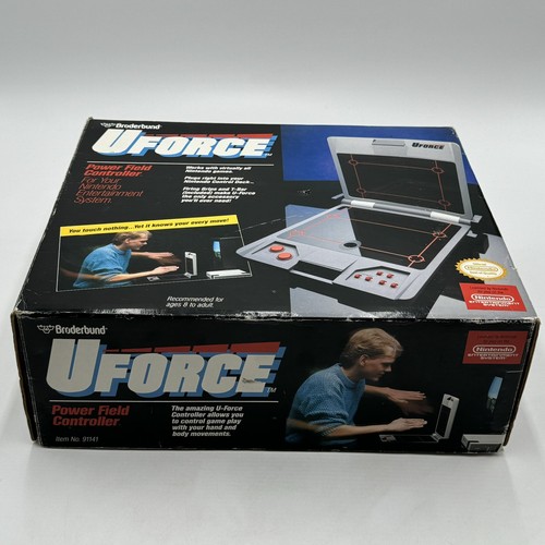 Nintendo NES U-Force Power Field Controller Broderbund Brand New In Box - Picture 13 of 15