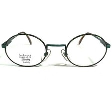 Jean Lafont Petite Eyeglasses Frames M826 Z43 Antique Green Round 43-21-120