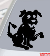 Zombie Dog Vinyl Decal Sticker Car Truck Rear Window Bumper Undead Family Pet