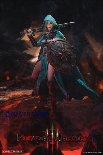 TBLeague PL2022-199B 1/6 Pompeii Warrior Blue 12inch Female Action Figure Toys - Picture 5 of 11