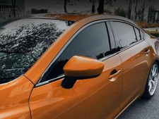 For 2016-2022 2021 Mazda 6 Black Titanium Car Window Frame Strip Cover Trim N