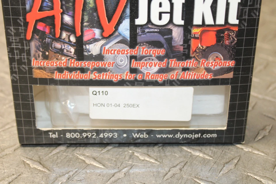 01 / 04 Honda TRX250EX / TRX250 EX Dyno Jet Carburetor Jet Kit Q110 - Image 4 of 4