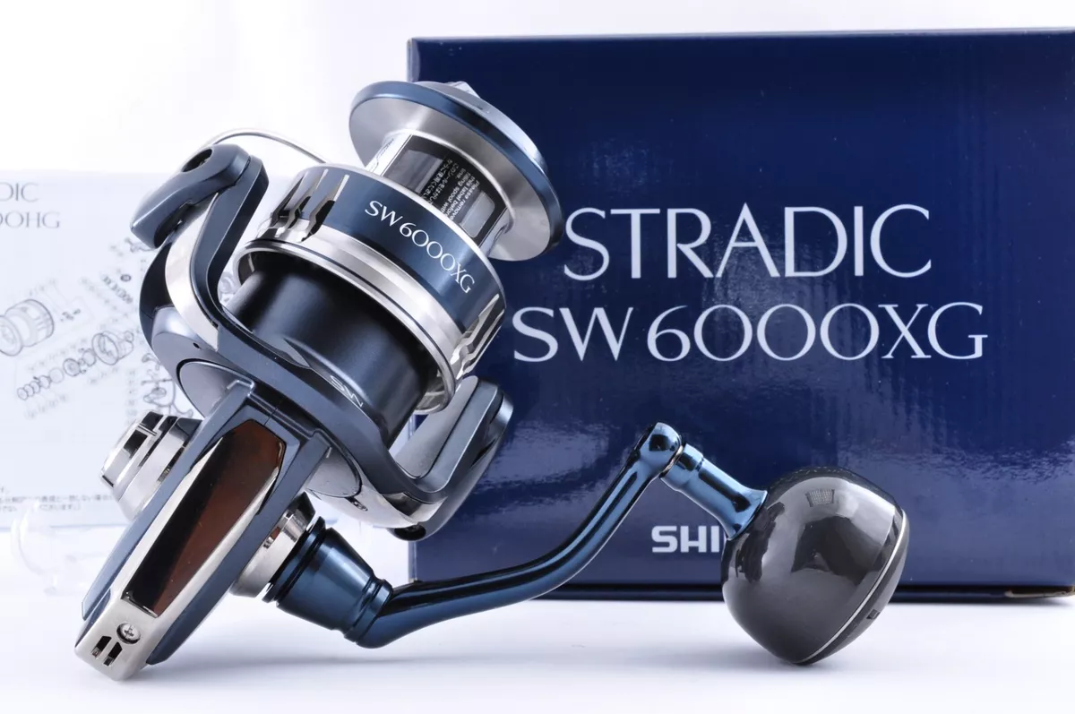 Shimano 20 STRADIC SW 6000XG 6.2 Spinning Reel Free Shipping from Japan  New