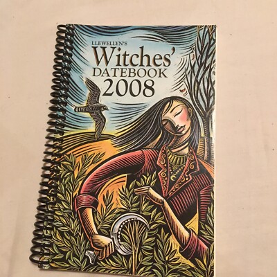 Llewellyn's 2008 Witches' Datebook by  Elizabeth Barrette, Paperback, 2007, RARE