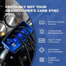 Digi Sync Digital Throttle Body & Carburetor Sync Tool - Any 2-6 Cylinder Engine