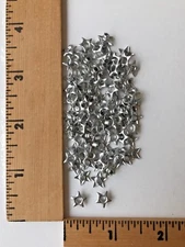 100 Silver Star Eyelets   -  NEW