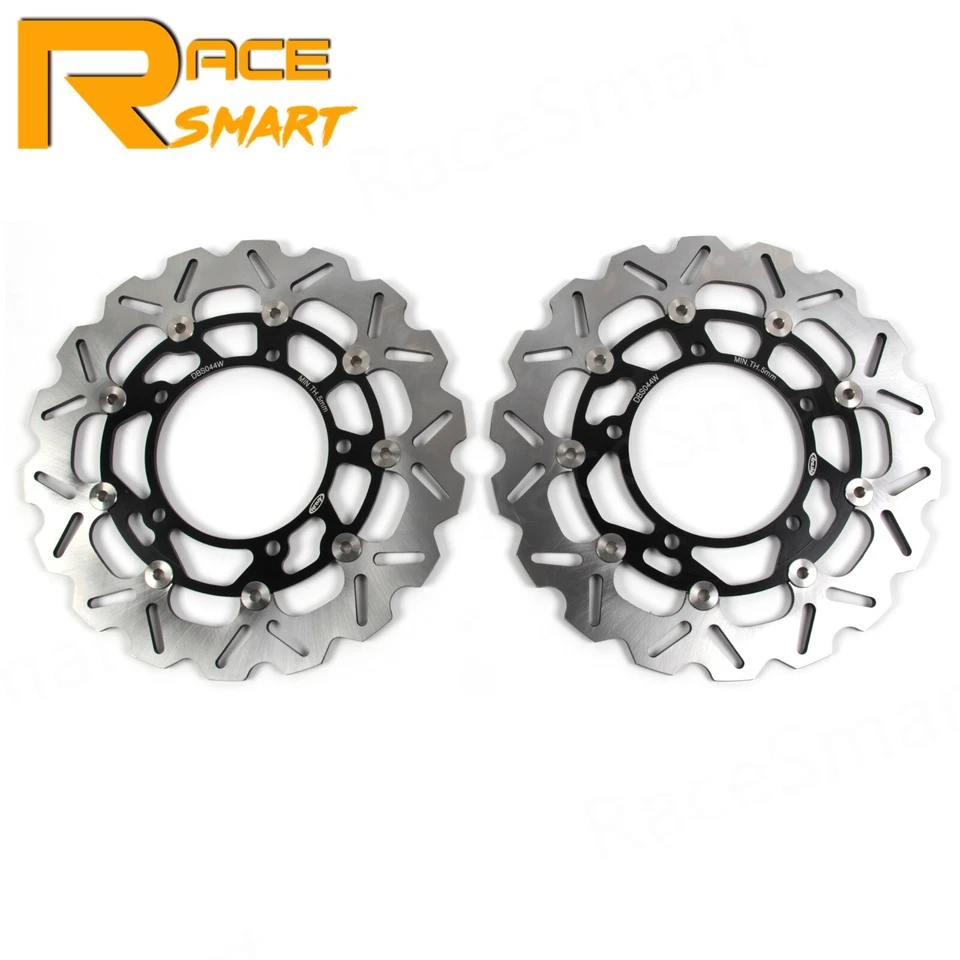 Rotores de freno delanteros traseros para Suzuki GSX1300R Hayabusa 2008-2020 B-King 1300 08-10 Foto 3 de 4