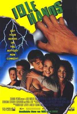 IDLE HANDS DVD MOVIE POSTER1 Sided ORIGINAL 27x40 JESSICA ALBA