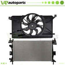 New Aluminum Radiator and Single Cooling Fan Kit For 2012-2018 Ford Focus 2.0L