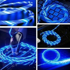 3.3 FT Light Up Flowing LED Fast Charging Typ...