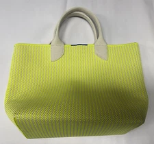 Rothy’s petite lightweight tote Lemon Lime excellent condition
