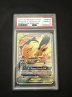 2019 POKEMON SM TAG TEAM TINS #SM169 FULL ART/EEVEE & SNORLAX GX PSA 10