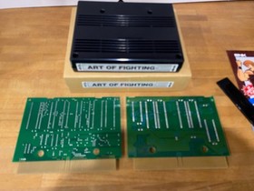 Mvs Neo Geo Art Of Fighting  English Marquee and Artset Same Serial 64903