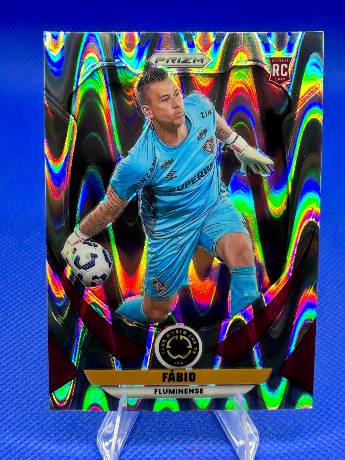 2025 Prizm FIFA Club World Cup Fabio Seismic Prizm RC #59