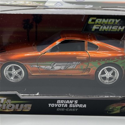 Jada Fast and Furious Brian's Toyota Supra Candy Finish RARE VHTF