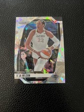 2024 PANINI PRIZM WNBA #86 A’JA WILSON CRACKED ICE PRIZM LAS VEGAS ACES 