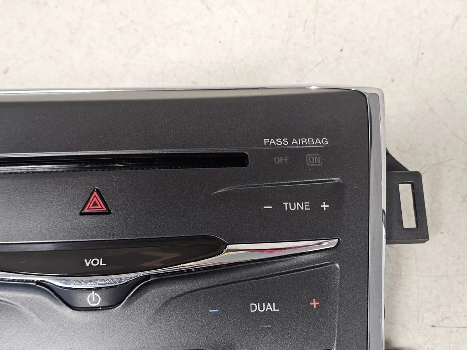 Lincoln MKS 2013 2014 radio doble panel de control de clima interruptor OEM DA5T-18A802-AP Foto 4 de 4