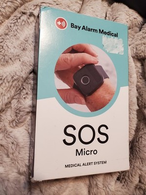 Bay Alarm Medical SOS Micro   GPS Medical Alert System for Seniors New In Box