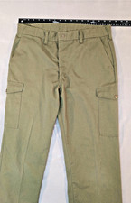 BSA Pants 34x32 Uniform Boy Scouts of America Mens Green Fair Condition Vtg