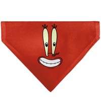 Spongebob Squarepants Pet Bandana Spongebob Squarepants Mr Krabs Cha (Us Import)