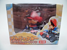 Nintendo Mario Kart Wii Pull-Back Auto Baby Mario "Super Pukupuku" Nuovo 2008