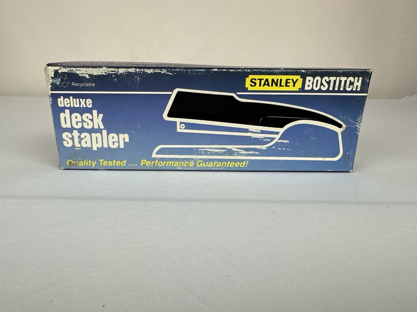 Stanley Bostitch B440 Deluxe Desk Stapler Vintage New In Box NOS Office Black