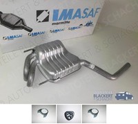 Imasaf ESD Auspuff Endtopf für Mercedes C-Klasse 202 + Kombi 200+230+240+Kompr.