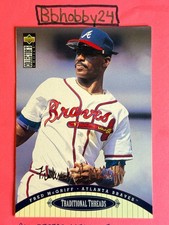 1995 UD Collector's Choice Fred Mcgriff #107 Silver Signature Braves / Blue Jays