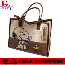 2025 New Starbucks Snoopy Tote Bag Shoulder B...