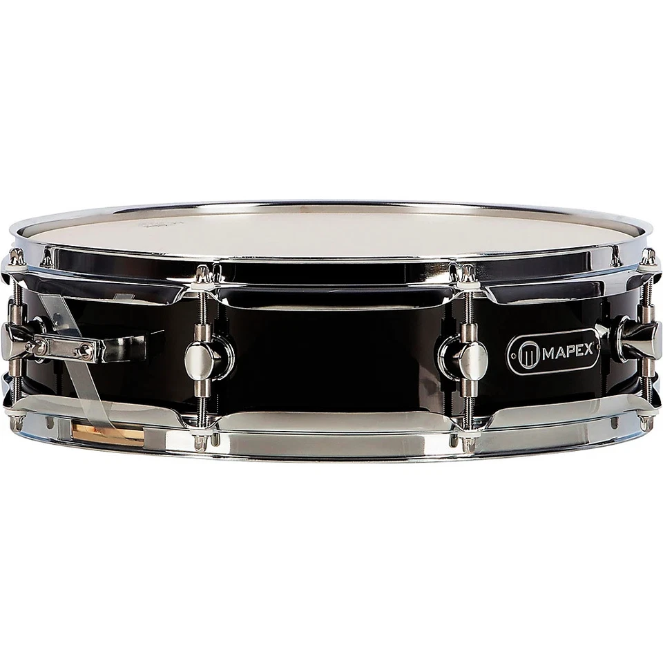 Tambor redoblante Mapex SEMP3350DK álamo Piccolo 13 x 3,5 pulgadas Negro brillante Foto 3 de 3